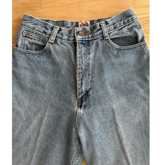 Vintage 80s Saks Fifth Avenue Light Wash Straight Leg High Waisted Jeans size 0 - Picture 6 of 7